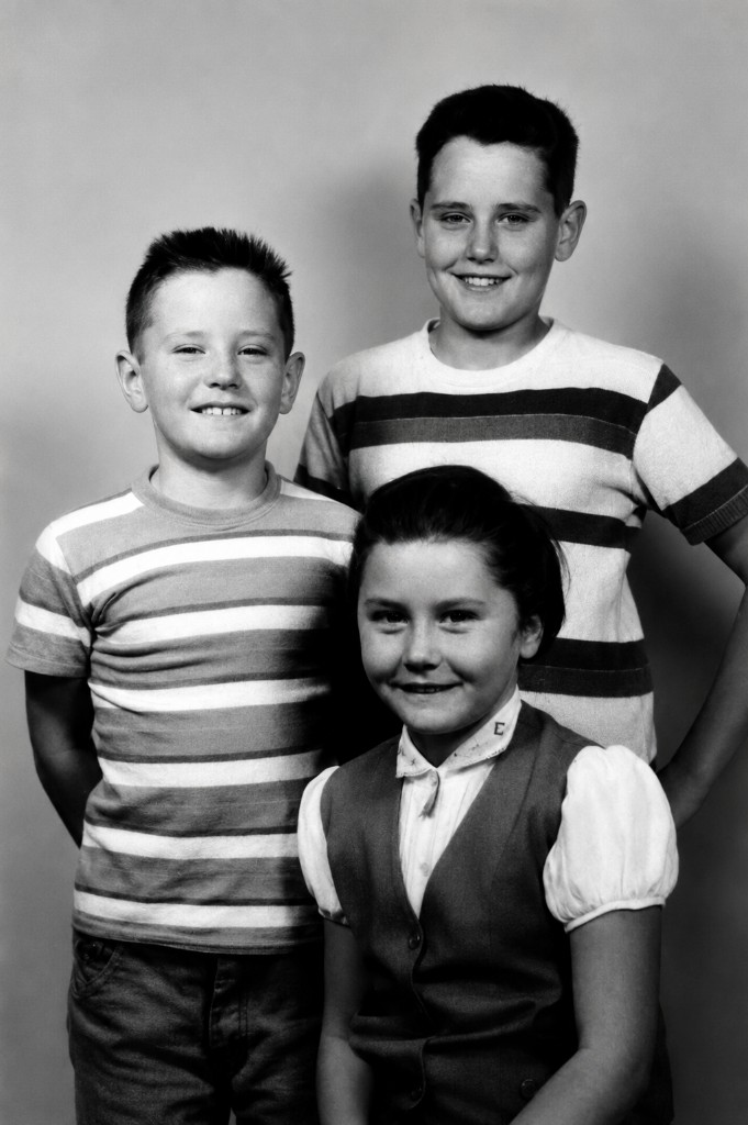 Dave Westlake with his brother Larry as young men