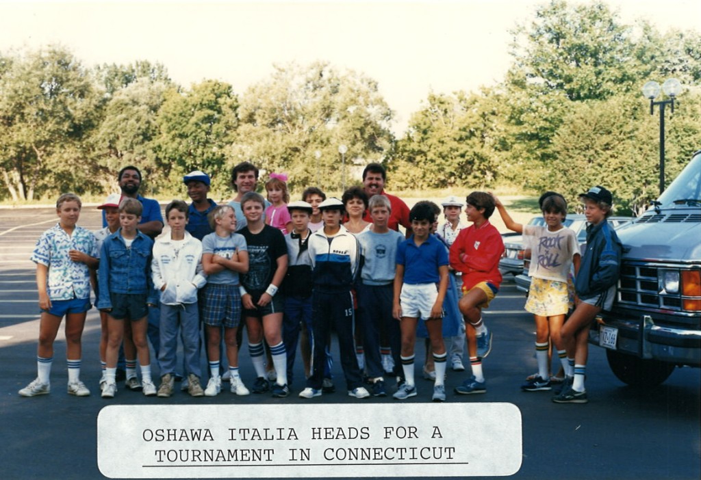 Oshawa Italia heads for a tournament in Connecticut